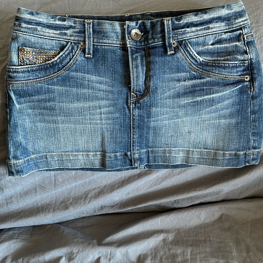 Beautiful short Jean shirt express
